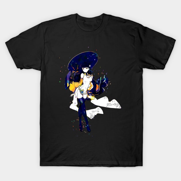 Azur Lane Yat Sen Pop Art T-Shirt by DIY Kulon Progo 